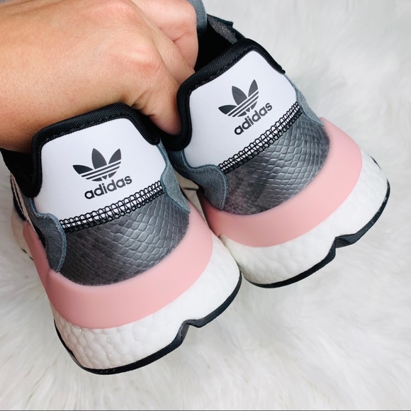 Adidas Originals Nite Jogger Black White Pink - Picture 4 of 6